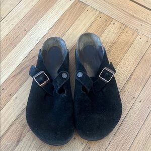 Birkenstock Brown Mules Comfortable Cork Sole